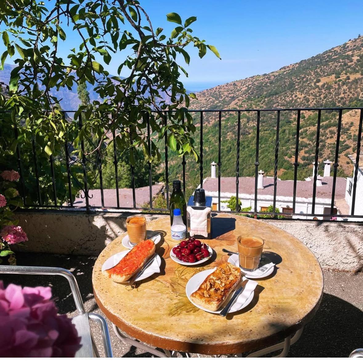 Hostal Rural Las Terrazas De La Alpujarra Бубион Экстерьер фото